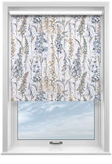 Cecelia, Blue Drift - Twist&Fit Roller Blind
